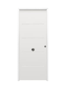 puerta entrada vivienda stock saga100 1105 blanca 90x210 3p 2c izquierdas