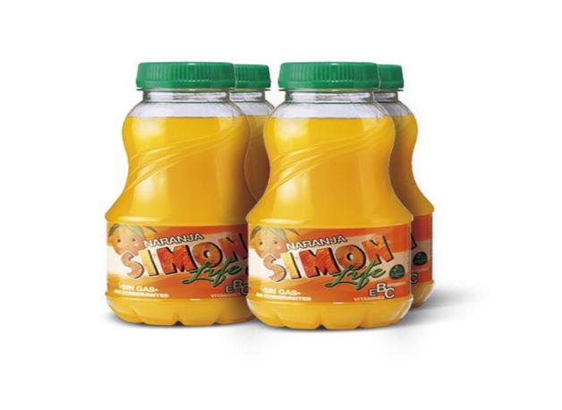 simon life naranja p-4x200 ml