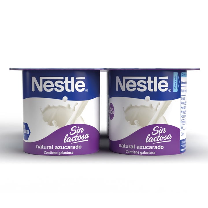 yogur azucarado s/lactosa nestle 4*120gr.
