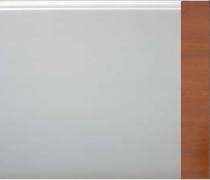 ml panel secc 500 liso imitación madera clara ext, gofrado blanco int