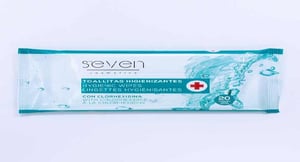 toallitas higienizantes seven 20ud.