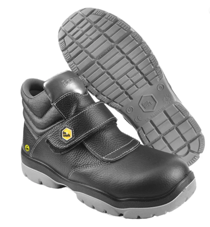 ***bota soldador sin metal velcro  esus s3 vg talla 43