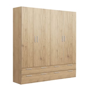 armario 4 ptas. + 4 caj. (altura: 220 cm.) (kit)