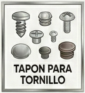 tapones para tornillos
