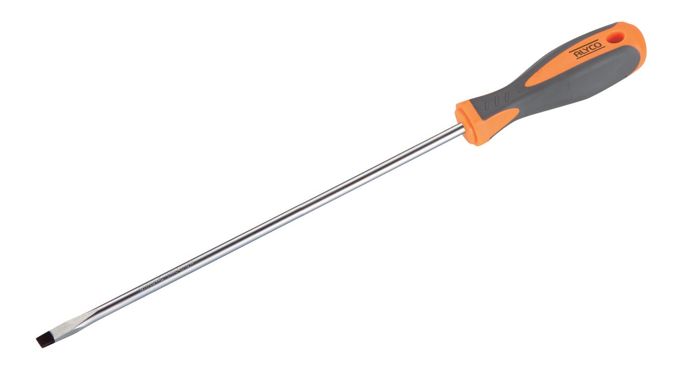 DESTORNILLADOR LARGO B/RECTA ALYCO ORANGE 6x300