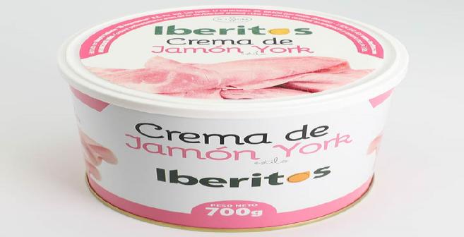 crema jamon york iberitos lata 700gr
