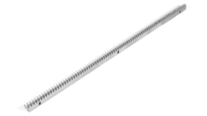 motorline - cremallera met‡lica galvanizada 1 metro con bulones crm4