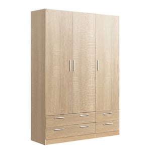 armario 3 ptas. + 4 caj. (altura: 220 cm.) (kit)