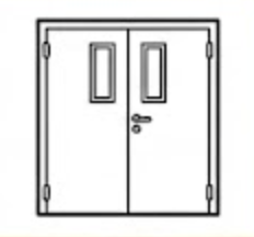 puertas cortafuego doble hoja