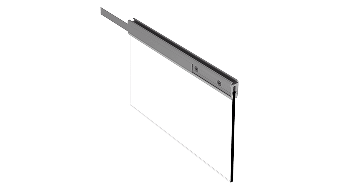 Motorline - Metro Lineal Pinza Para Cristal Presión Automatismo Cristal Kit F2