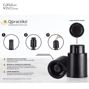 tapón conservador bomba vacío