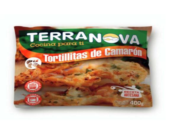 tortillita camaron terranova 400gr