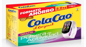 cola cao estuche 2,2 kgs. + regalo