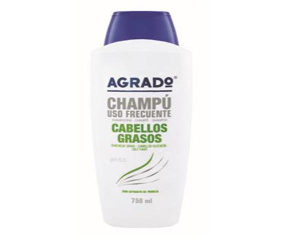 champu familiar cab. grasos agrado 750 ml.