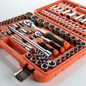 j. llaves vaso y accesorios 110 pzas de 1/2