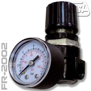 regulador + manometro 1/4