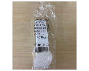 cucharas reutilizables 20 u.