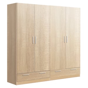armario 4 ptas. + 2 caj. (altura: 200 cm.) (kit)