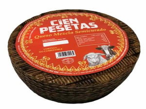 queso semicurado cien pesetas