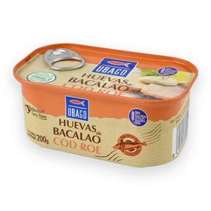 huevas de bacalao ubago 200 grs. 