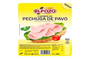 pechuga pavo  el pozo lonch 75 gr +10%