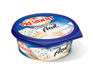 crema queso azul president 125 gr