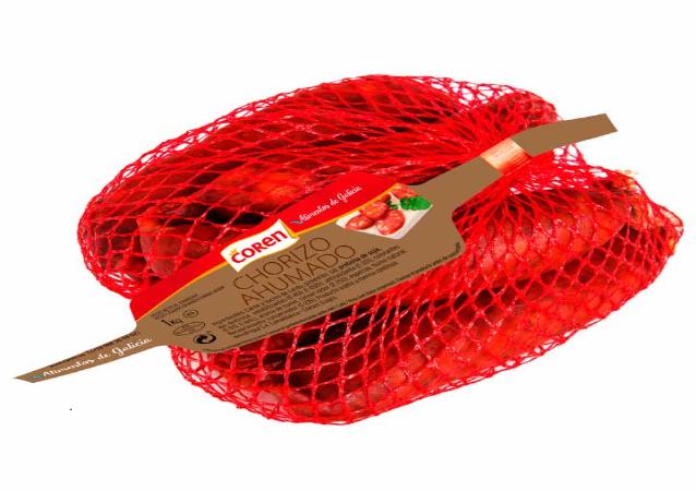 chorizo gallego ahumado coren malla 1kg