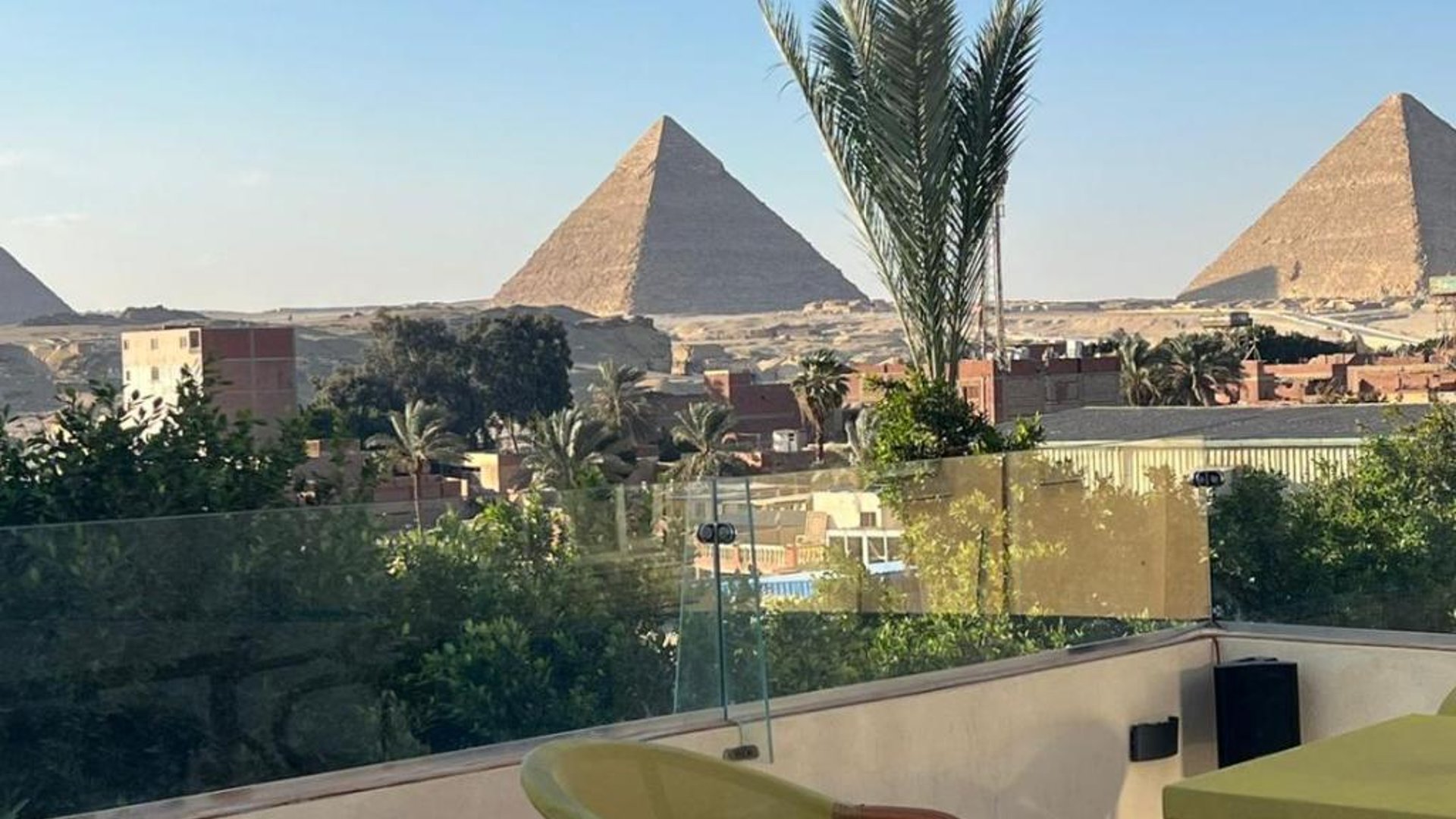 Regent Pyramids View in in Cairo, Egypt