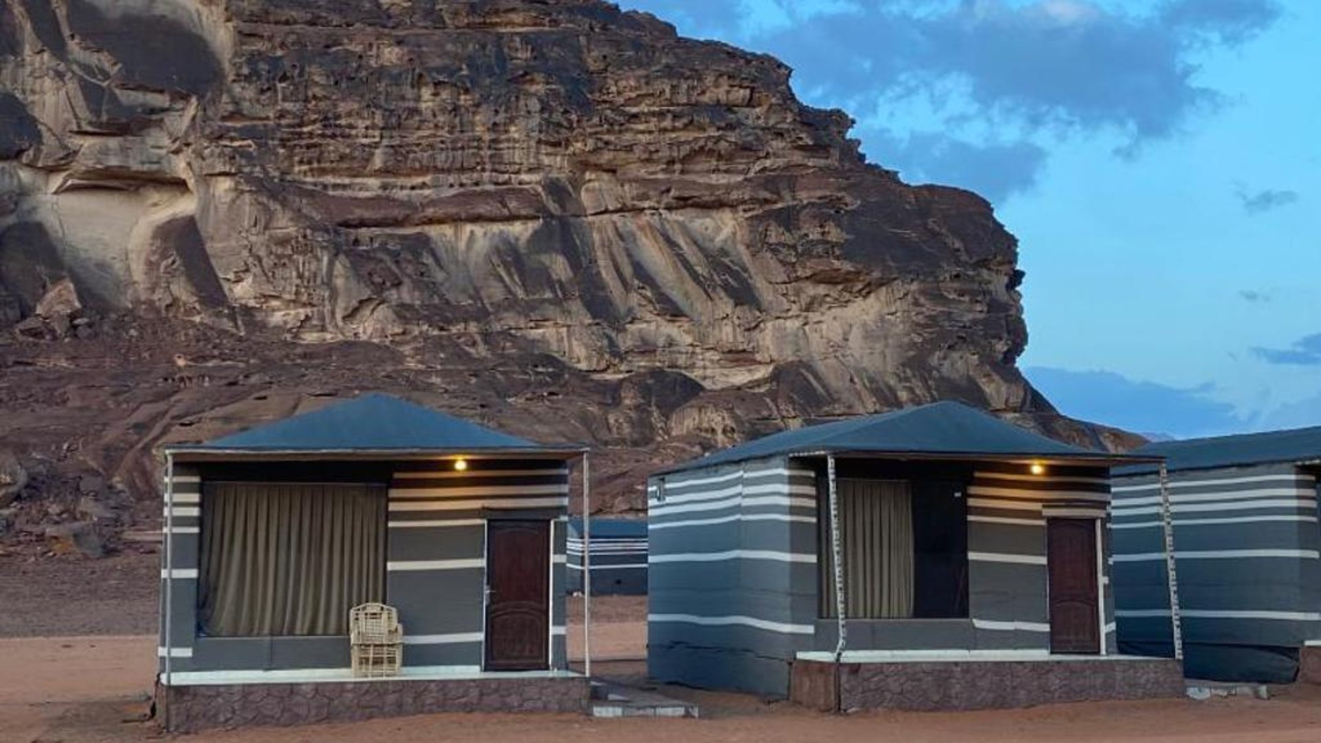 nature camp in in Wadi Rum, Jordan