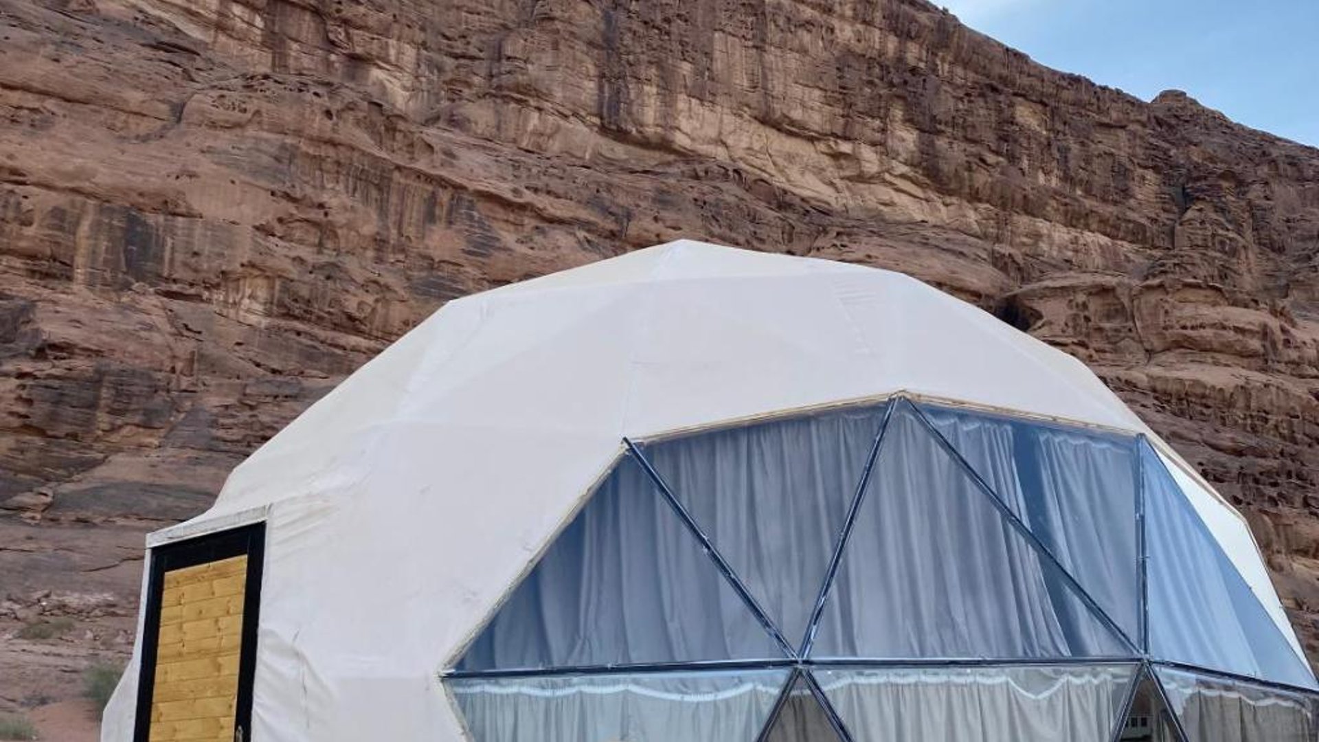 Noof Rum camp in in Disah, Jordan
