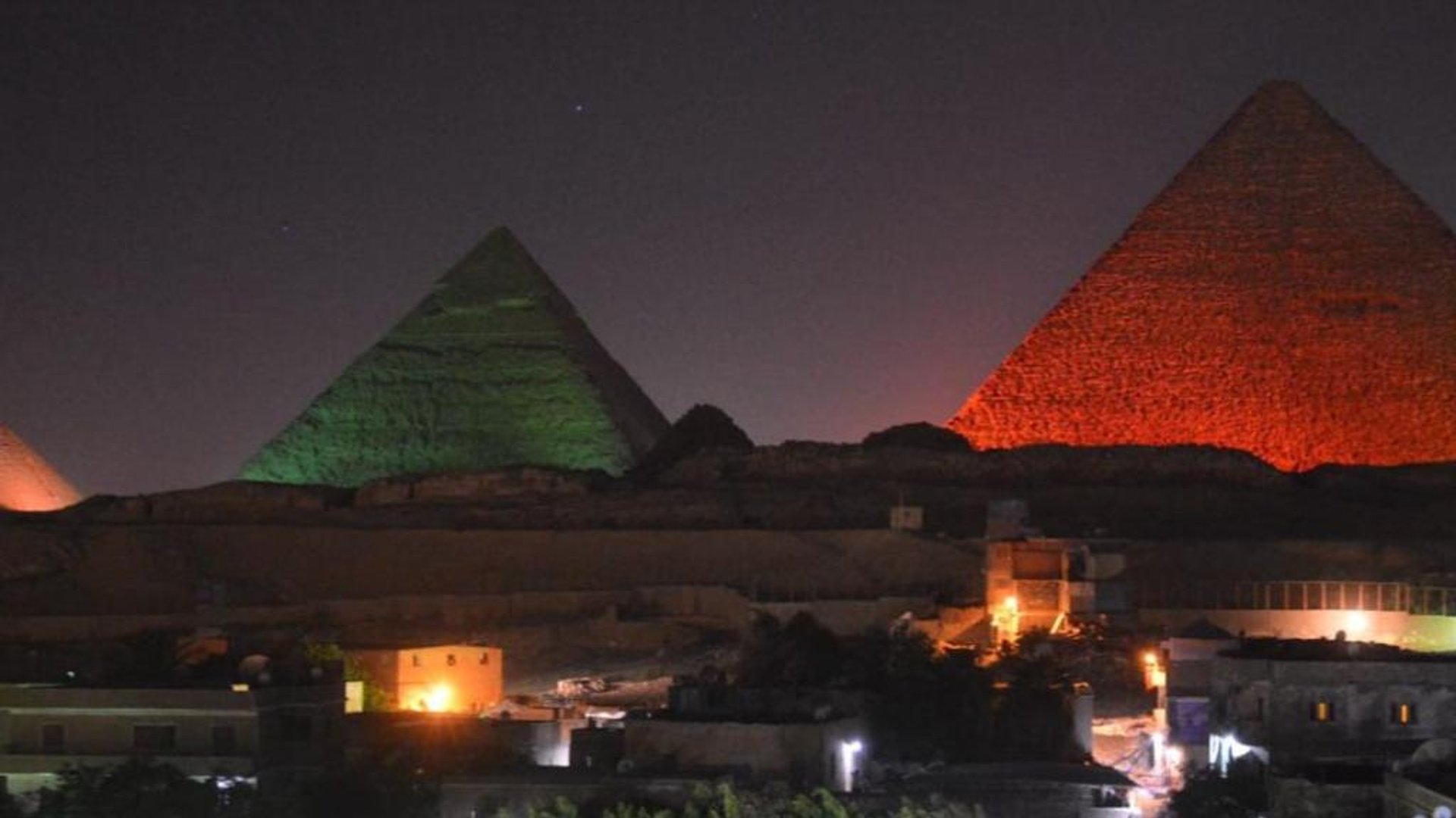 solimar pyramids in in Cairo, Egypt