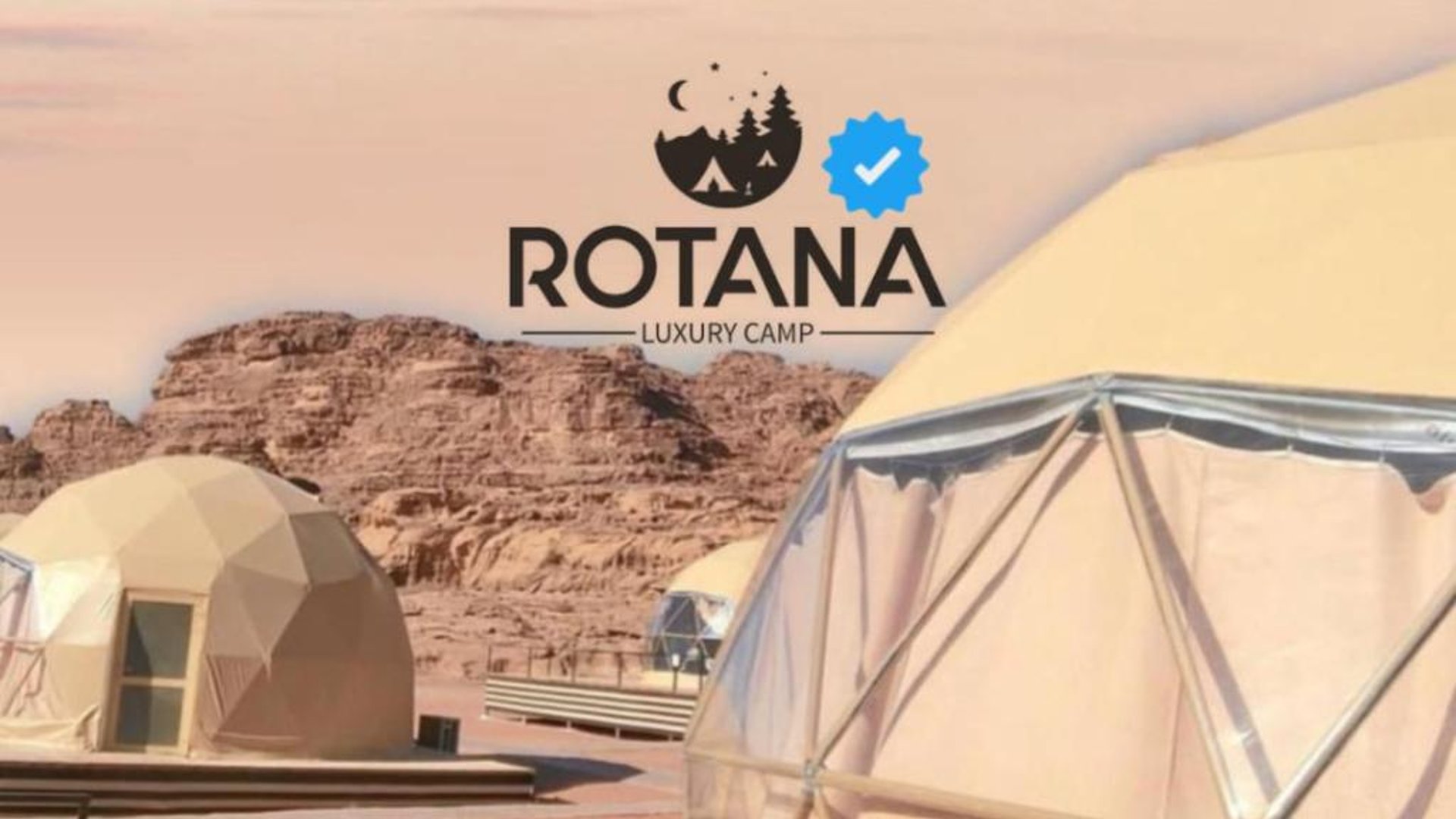 Rotana luxury camp in in Wadi Rum, Jordan