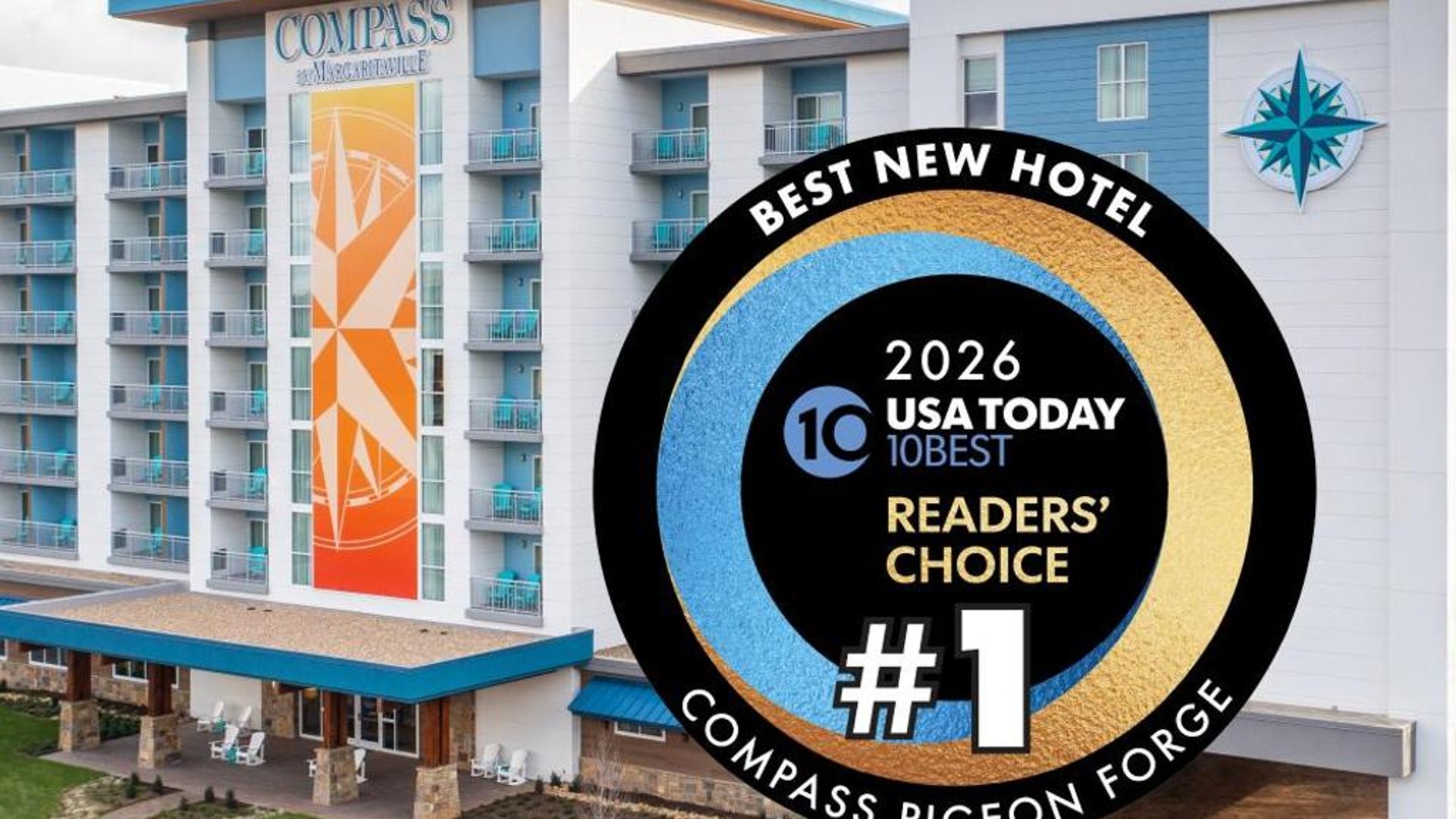 Compass by Margaritaville Hotel Pigeon Forge in بيجون فورج, الولايات المتحدة
