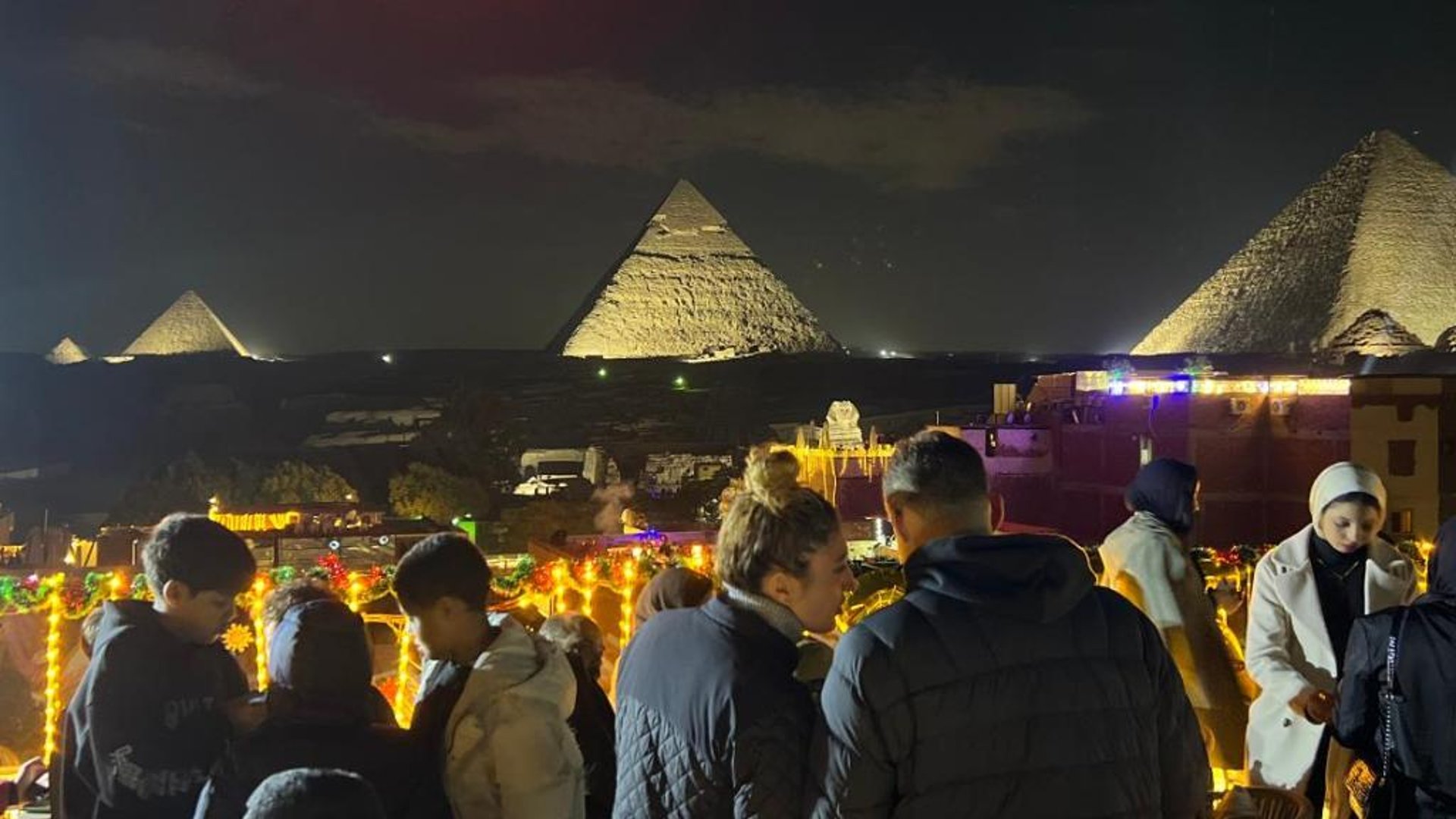 Magic Pyramids Hotel in in Cairo, Egypt