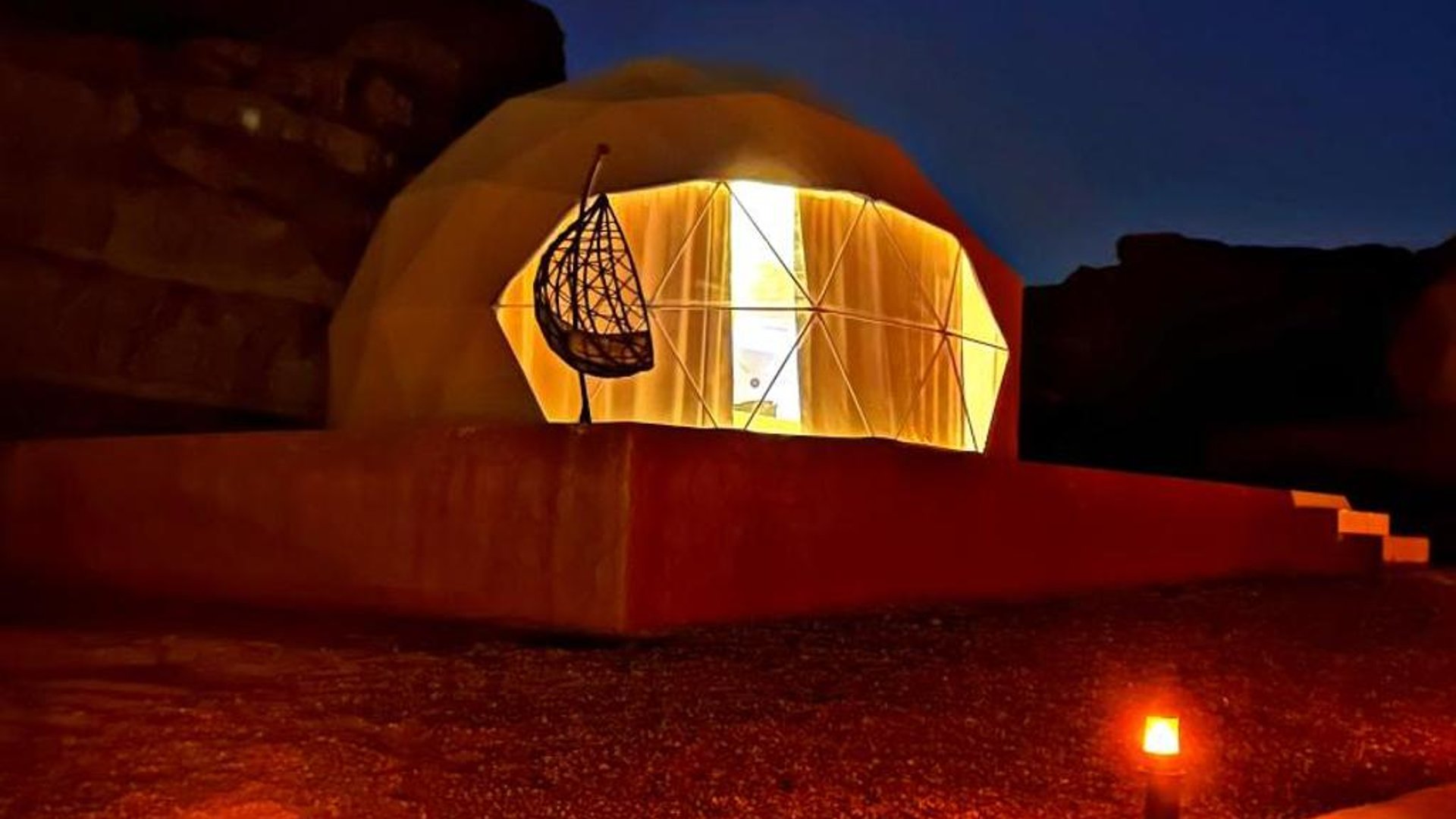 CAPITAL RUM lUXURY CAMP in in Wadi Rum, Jordan