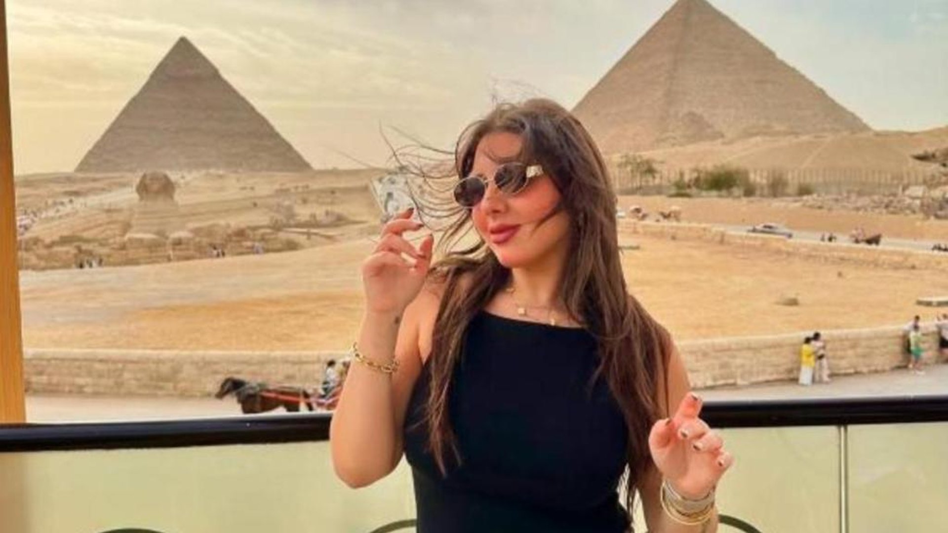 The pyramids View in in Cairo, Egypt