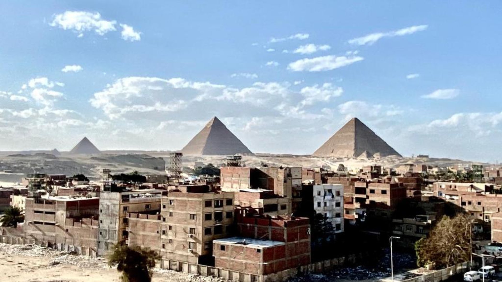 Noya Pyramids View in in Cairo, Egypt