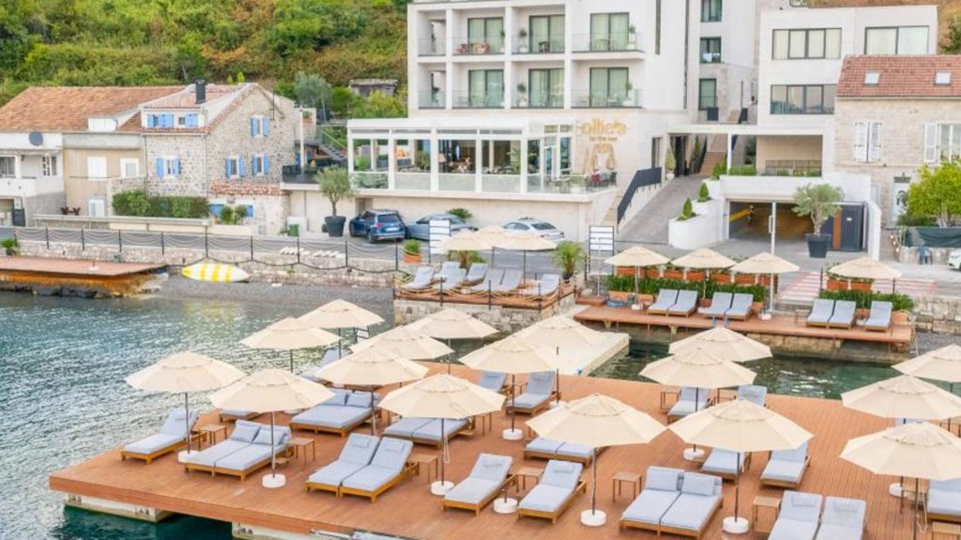 Ollie's by the sea in in Donja Lastva, Montenegro