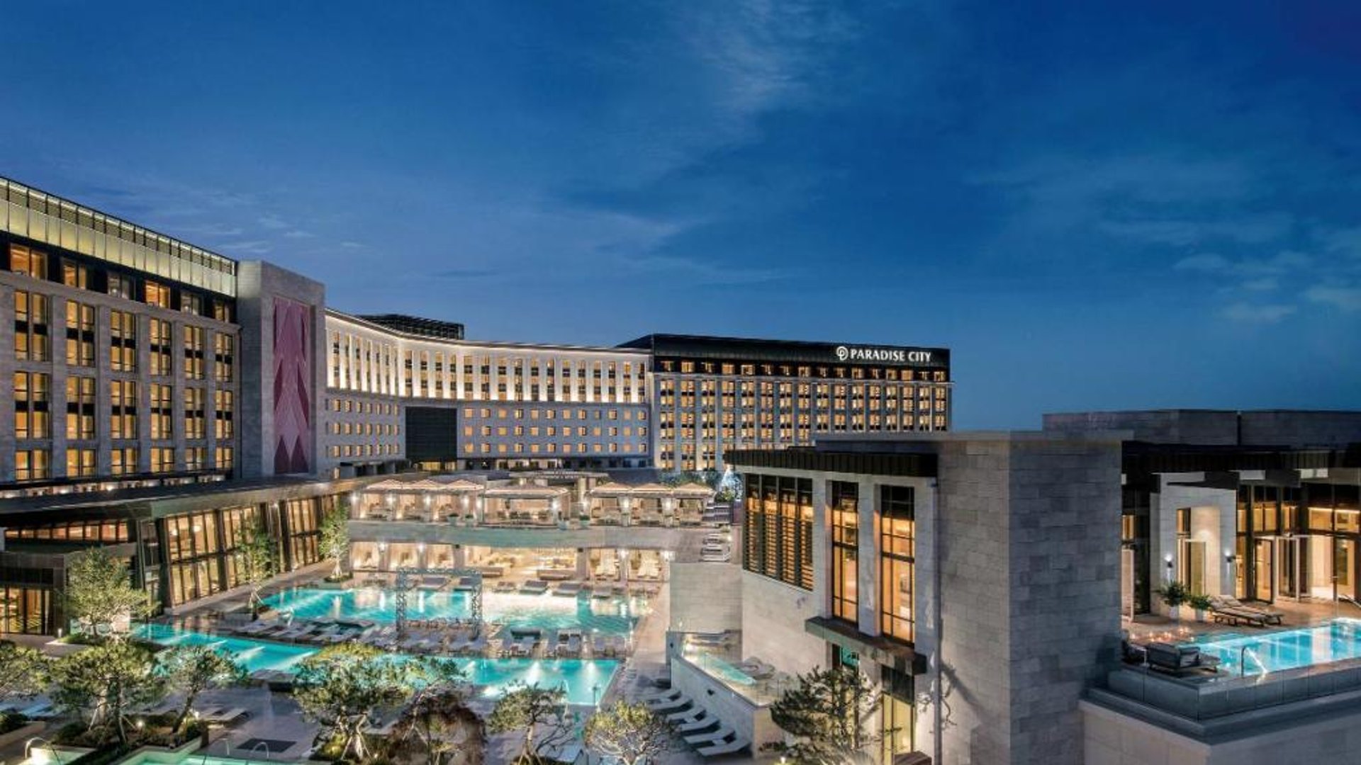 Paradise City in in Incheon, South Korea