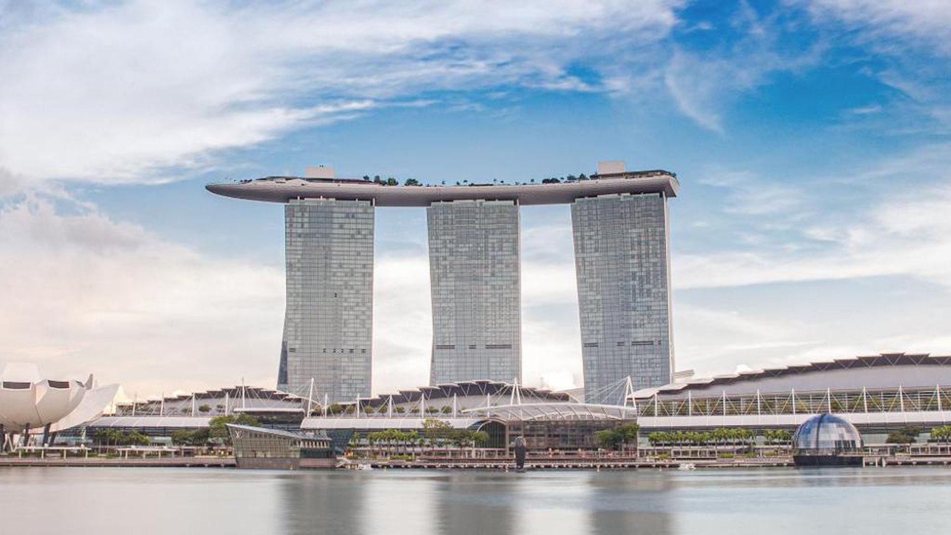 Marina Bay Sands in in Singapore, Singapore