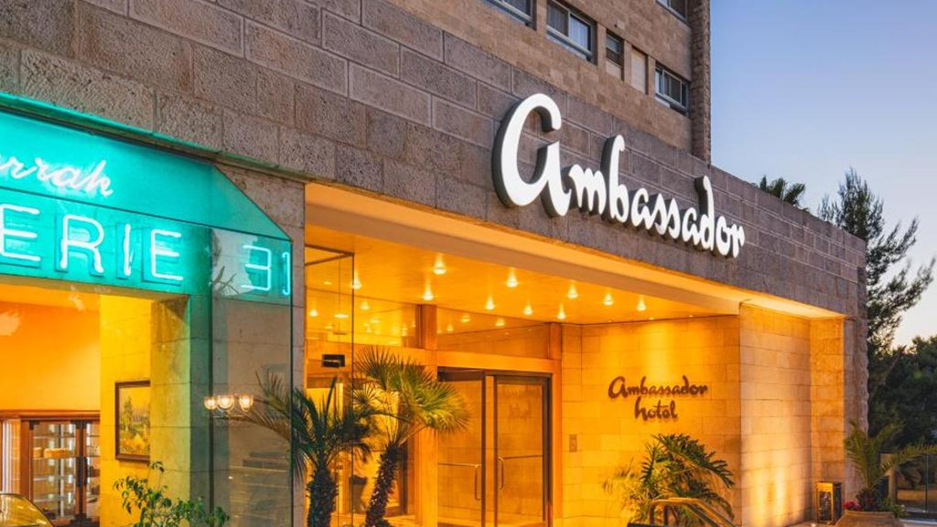 Ambassador Hotel in in Jerusalem, Israel