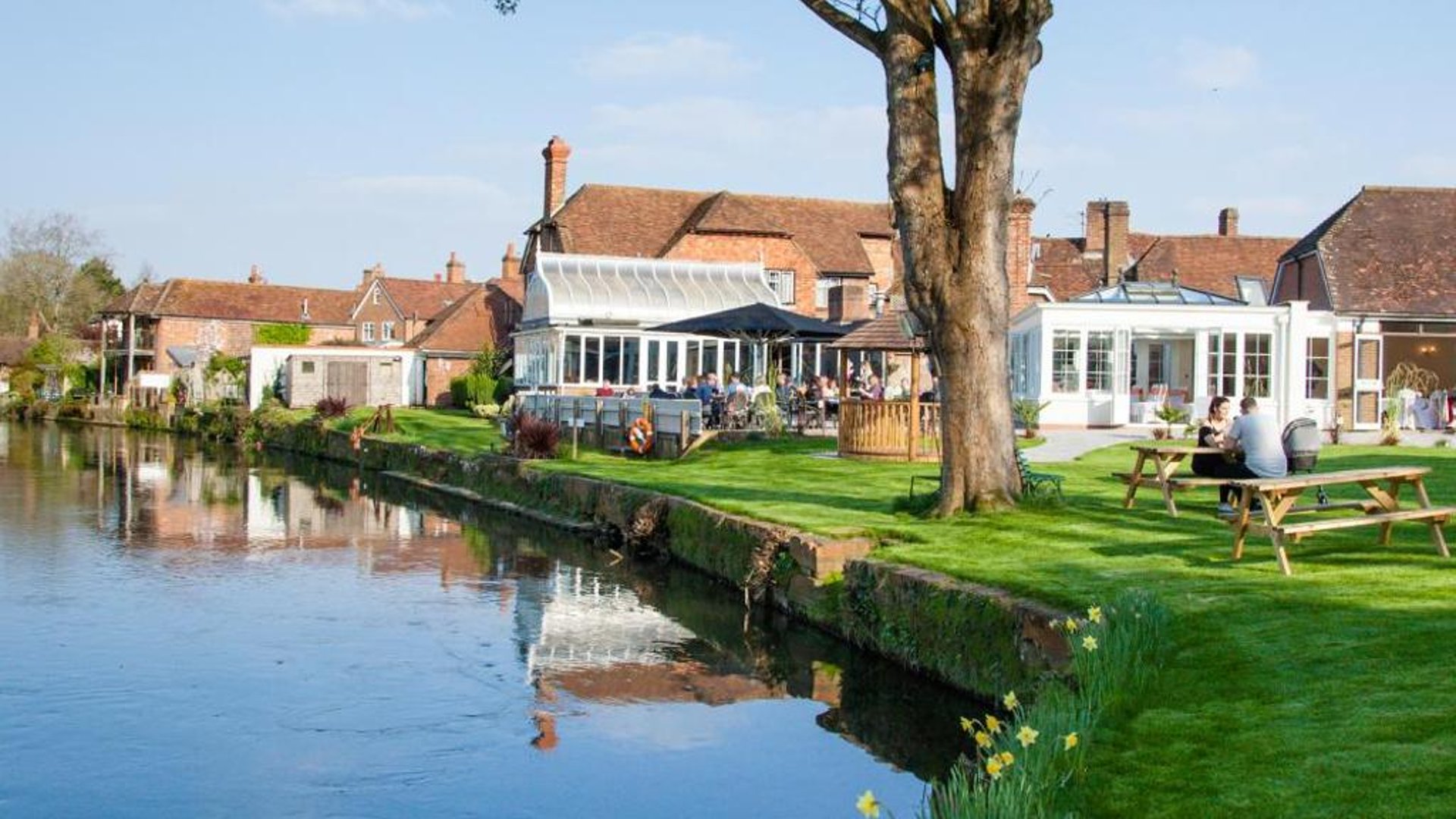 The Rose & Crown Hotel in Salisbury, Wiltshire, Reino Unido