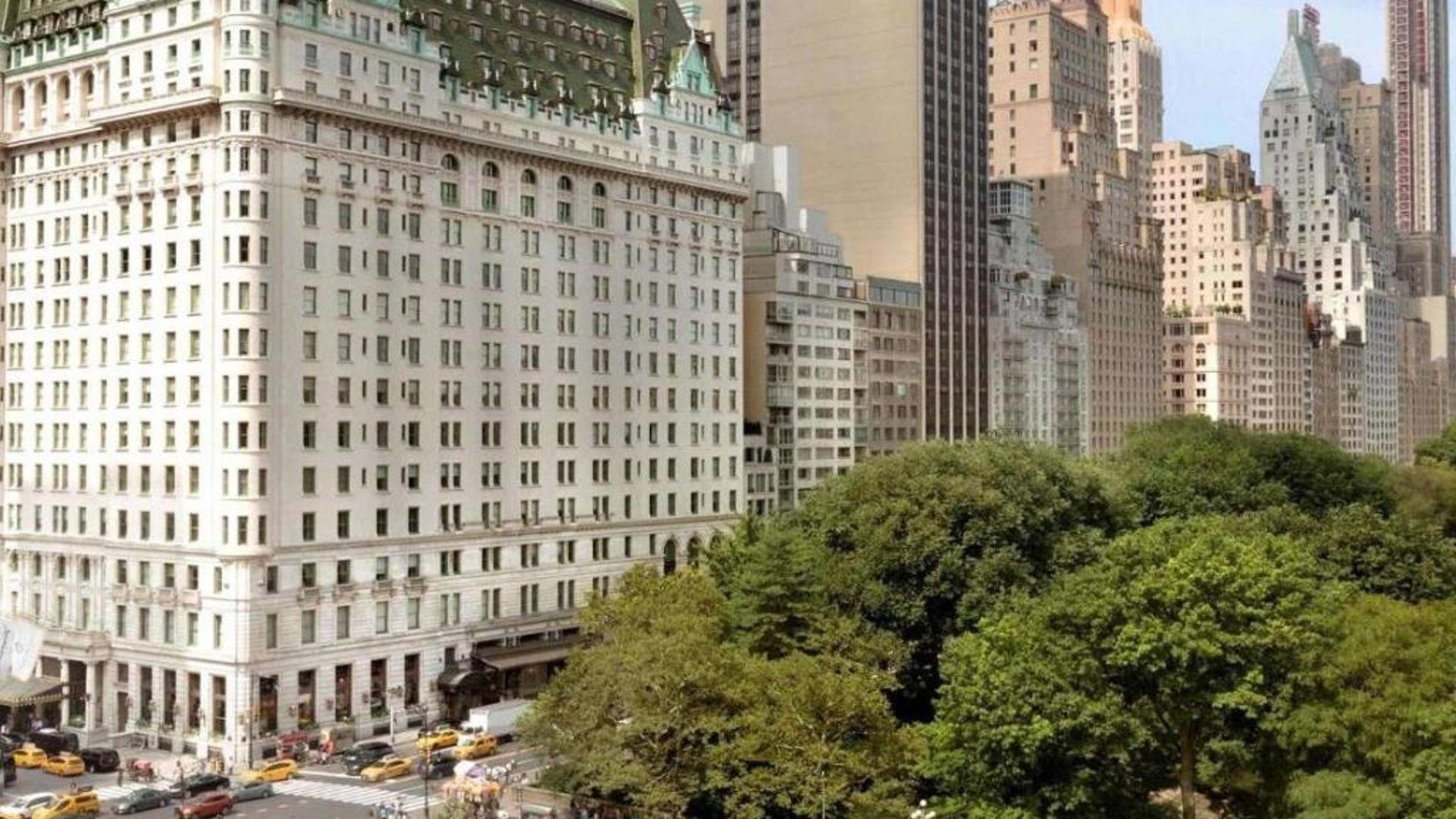 The Plaza, A Fairmont Hotel in in New York, United States