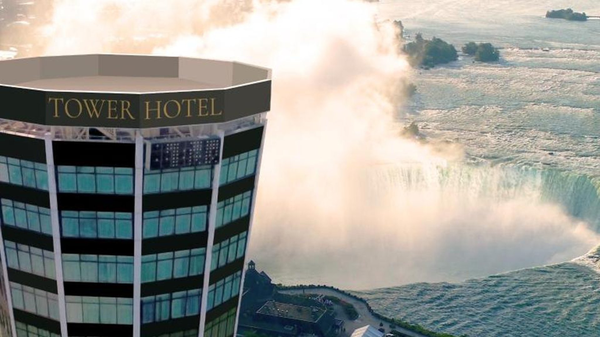 Tower Hotel at Fallsview in in Niagara Falls, Canada