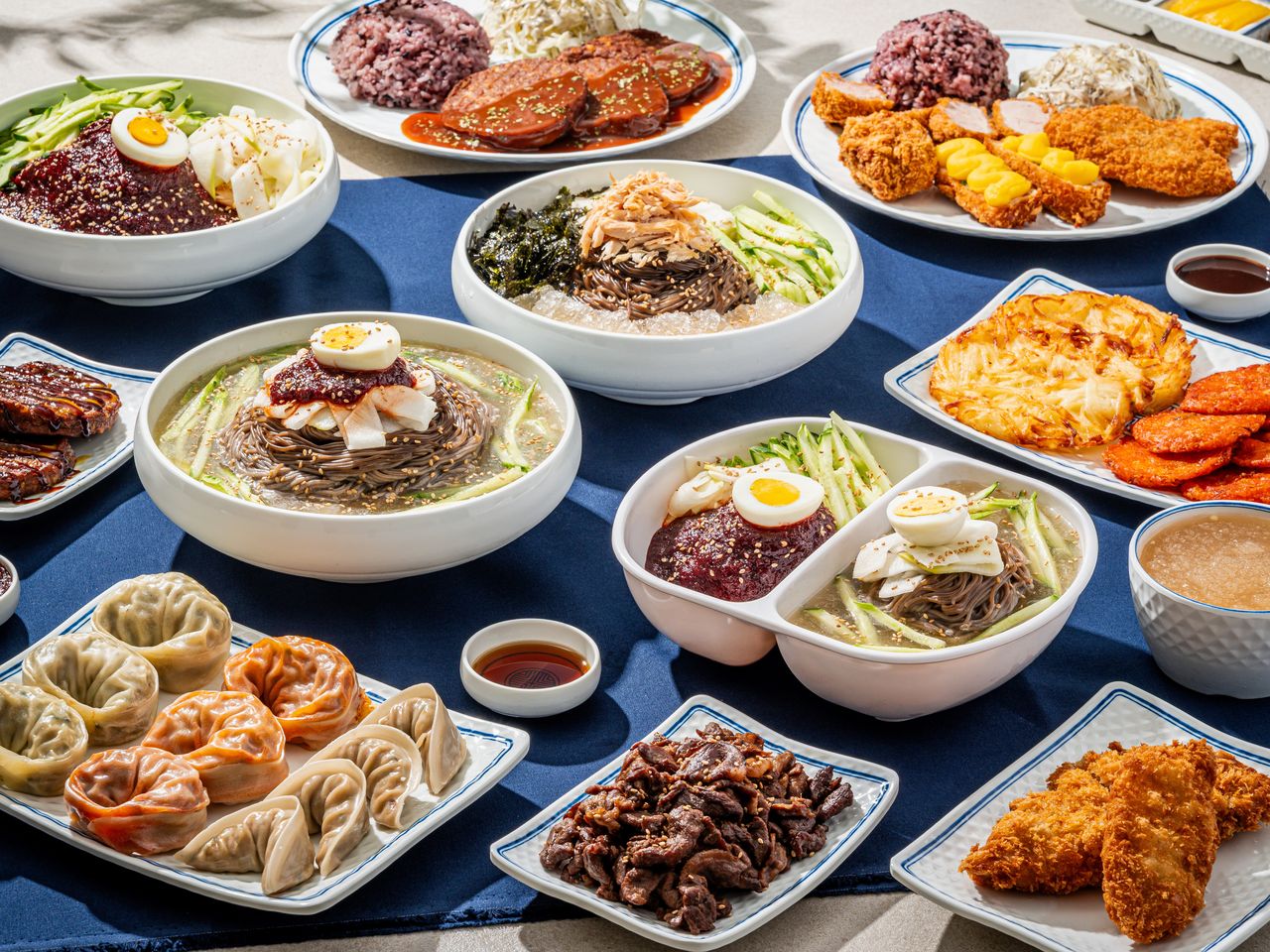 식당 음식사진촬영 - 대한냉면 본점 냉면 메뉴 촬영