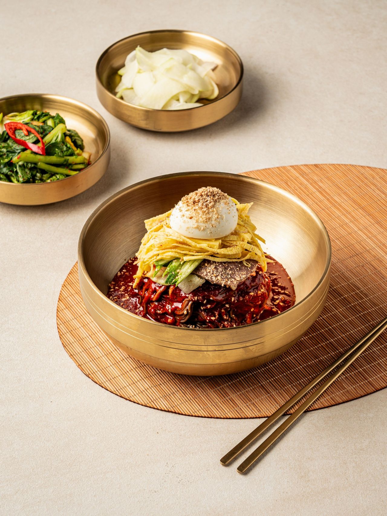 대전면옥 냉면 촬영 - 같은 자리에서 다시 담은 비빔냉면