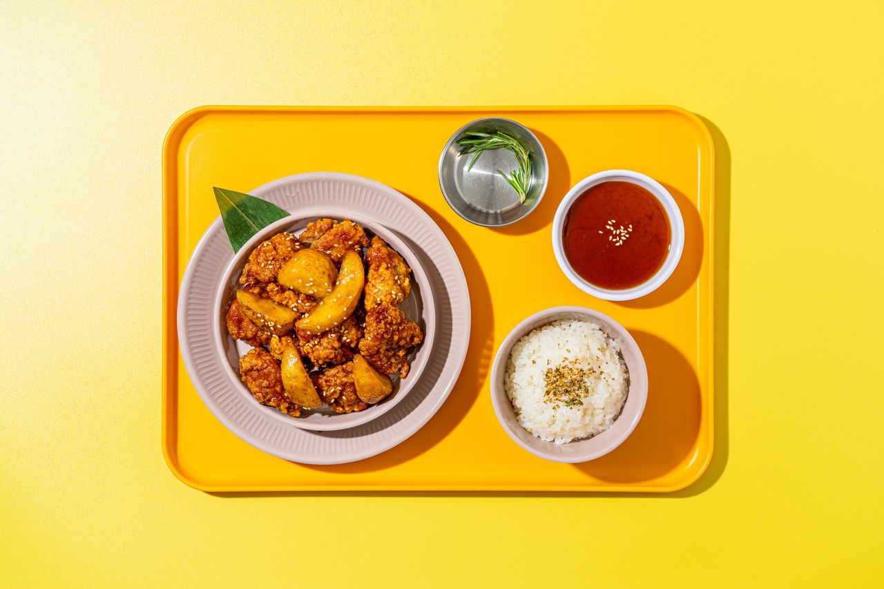 배달 치킨 - 마늘 파닭 단품