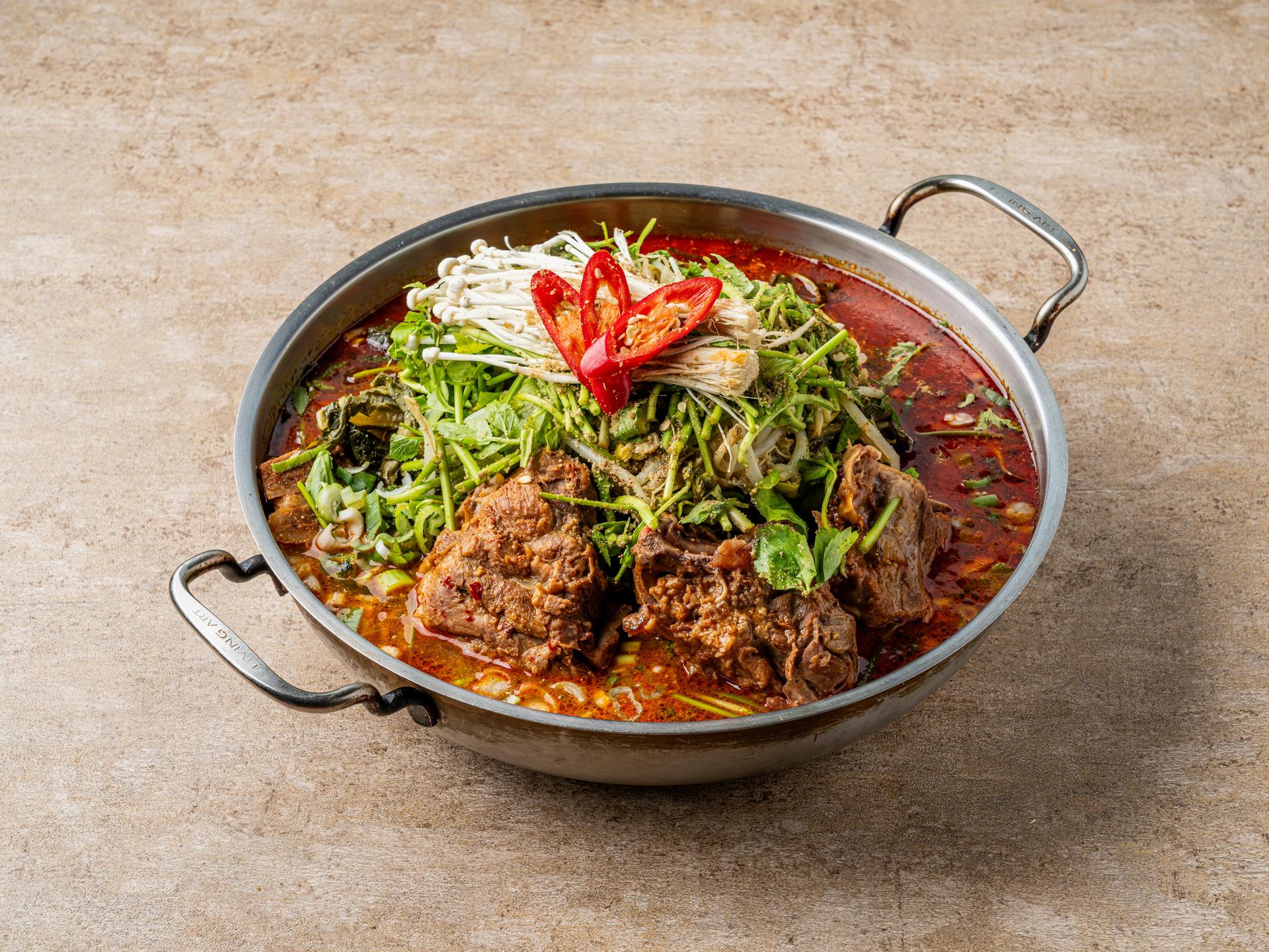 경주뼈숯불구이 뼈찜 임팩트컷 메뉴촬영 - 소몽스튜디오