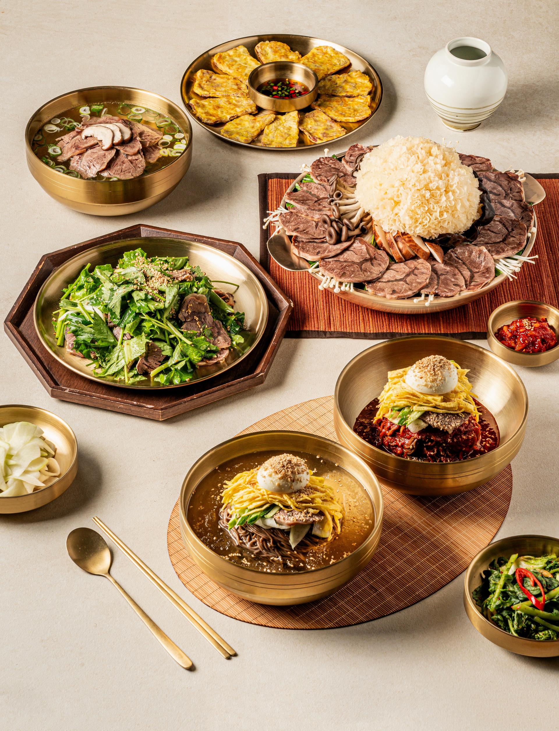 대전면옥 음식점 포스터 사진 - 마무리 컷