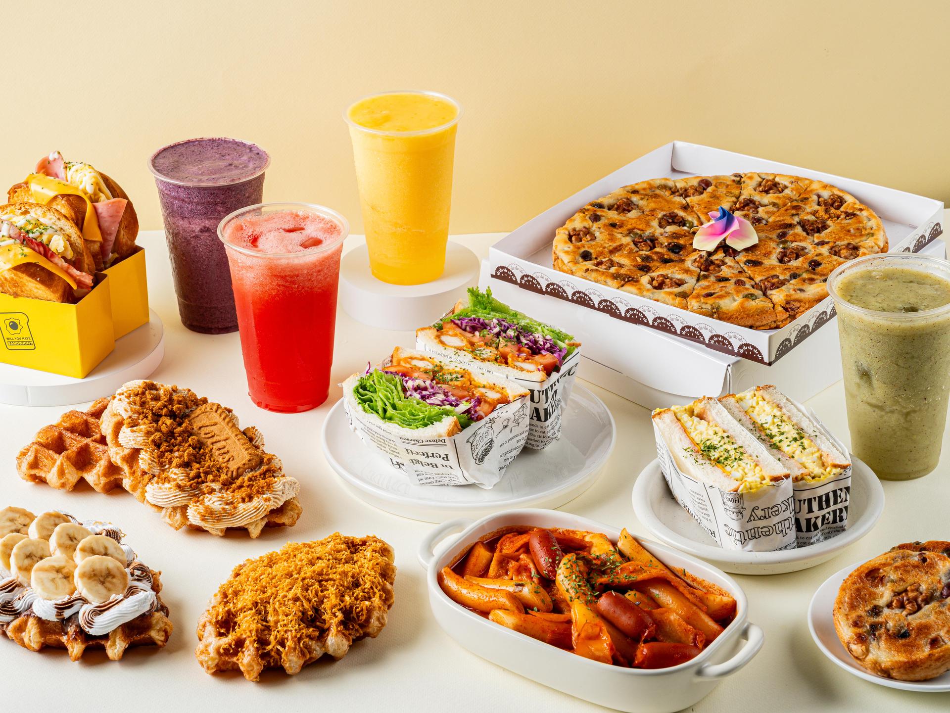 마이봄커피 카페 메뉴 사진 - 디테일 컷 (디저트 컷)